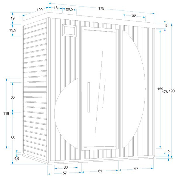 dimensiones-sauna-infrarrojos-rowen